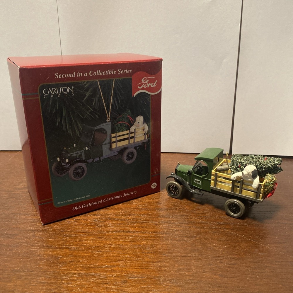 Ford Christmas Journey Carlton Cards Heirloom Orn-2nd In Series